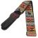 Alice, guitar strap, 5 cm wide cotton material with rope, guitar head, art pattern, model A040-CS2 + free Pig ** with a piercker, guitar pic, straight logo **