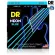 DR Strings NBB5-45, 5 guitar lines, blue, glow, Medium, 45/125 ** Made in U.S.A. **