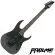Proline PE2000 Electric guitar Strat 24 Freat Black Black, HSS, HSS, Pickup ** Foy Rose **