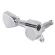 Paramount J04 CHROME, a good acoustic guitar knob installed 2 elephants, Tuning Machine Head for Acoustic Guitar + Free Knot ** Made in Korea **