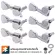 Paramount J04 CHROME, a good acoustic guitar knob installed 2 elephants, Tuning Machine Head for Acoustic Guitar + Free Knot ** Made in Korea **