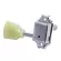 PARAMOUNT J44 CHROME, a translucent guitar knob installed 2 elephants, plastic knob, jade color + free nut with installation ** Made in Korea **