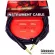 D'Addario® PW-G15, a 4.5-meter jackpot cable, 2-layer insulation, Jack Jack, Custom Series Instrument Cable
