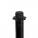 On Stage® MS7201B Mike stand straight, metal base, can be adjusted 83-152 cm. Round Base Mic Stand