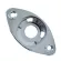 PARAMOUNT HJ002 Guru Jack Close Output Jack Guitar Plate Socket / Oval Shape