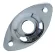 PARAMOUNT HJ002 Guru Jack Close Output Jack Guitar Plate Socket / Oval Shape