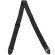 Gibson®, electric guitar strap / genuine guitar sash, genuine REGULAR STYLE JET BLACK