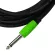 Carlsbro สายแจ็คกีตาร์ 3 เมตร แบบหัวยางสีเขียว รุ่น BJJ032-3M 3m Guitar Cable, สายแจ็คกีตาร์ 3m