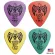 ERNIE BALL® Everlast, 4 guitar pic, mixed thickness, gray -colored 1.0 mm/red 1.14 mm/yellow 1.50 mm/green teal 2.00 mm ** Made in USA **
