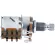 Paramount H75 Press B500K OHM Press, Push / PULL VOLUME SWICCH LIMER TAPER POTENITIOMER, High Pole