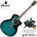 Mantic GT-1GC กีตาร์โปร่ง 41 นิ้ว ทรง Grand Auditorium Cutaway ไม้แองเกิลแมนสปรูซ/เชอร์รี่วู้ด + แถมฟรีกระเป๋า & จูนเนอร