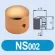 Paramount NS002BK ปุ่ม Tone/Volume สำหรับกีตาร์ แบบขันน็อต  สีดำ Screw Type Guitar Knob