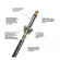 D'Addario® 3-meter Jack Star, GEO-TIP ™, a professional level, American Strument Cable