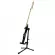 On Stage® GS7140 Electric guitar stand Base guitar stand With a high-rise shoulder lock 30-41 cm. Push-Down Spring-up locking elect