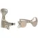 GotoH® SGS510Z Stardard L5-L3R3-XN Guitar knob, airy, silver guitar, vintage, L5 Zinc X-Nickle-Tuning M