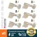 Gotoh® SGS510Z Stardard S5-L6-XN ลูกบิดกีตาร์ ลูกบิดกีตาร์ไฟฟ้า สีเงินวินเทจ แบบฝาครอบ หัว L5 Zinc X-Nickle - Left-Sided