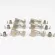 Gotoh® SGS510Z Stardard S5-L6-XN ลูกบิดกีตาร์ ลูกบิดกีตาร์ไฟฟ้า สีเงินวินเทจ แบบฝาครอบ หัว L5 Zinc X-Nickle - Left-Sided