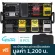 GUITTO Pedal Board effect can be put up to 8, medium size, GPB-02B + free, free with a bag & an attraction device.