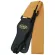 Sqoe BD-020 Guitar Strap สายสะพายกีตาร์ ผ้าฝ้าย ปลายหนังเทียม พร้อมเชือกผูกหัวกีตาร์