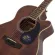 SAGA® SA700CR 40 inch guitar, Om Cutaway shape, tops, tops, spruce/sapol wood, side coated + free guitar bag &