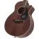 SAGA® SA700CR 40 inch guitar, Om Cutaway shape, tops, tops, spruce/sapol wood, side coated + free guitar bag &