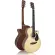 SAGA® SA700C 40 -inch guitar OM shape, TOP Sol, ENGLEMAN SPRUCE /MAHOGNAY coated +free pear bag