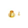 GotoH® SG381 Stardard 07-L6-GG Gold guitar knob, golden electric guitar, Square head cover Zinc Gold / Left-Sedd Tuning M