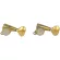 Gotoh® SGS510Z Stardard S5-L6-XG ลูกบิดกีตาร์ ลูกบิดกีตาร์ไฟฟ้า สีทอง แบบฝาครอบ หัวไฟฟ้า S5 Zinc X-Gold - Left-Sided Tun