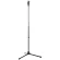 K&M® 25680 Microphone Stand, a microphone stand, microphone 3 -legged single stalk, adjustable 110 - 182 cm. Can be folded. Model.