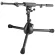 K&M® 25950 Microphone Stand »RIEN« Mike legs, drums, bass, stand, microphone, microphone, adjustable, 42.5 - 72.5 cm, foldable. Model 2595