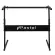 Pastel PT005 ขาตั้งคีย์บอร์ด แบบตัว Z วัสดุโลหะเคลือบดำ มีสเกลบอกความสูง  Z-Shape Keyboard Stand