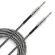 D'Addario® PW-BG-10BG, nylon jack, 3 meters long, straight head / straight head with 2 floors, 10FT Braided, StraigHT / Straig