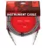 D'Addario® PW-BG-10BG, nylon jack, 3 meters long, straight head / straight head with 2 floors, 10FT Braided, StraigHT / Straig