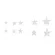 Paramount® DK19 Inley Guitar Guitar Star / 1 Pack has 10 pieces. Star Position Guitar Inlay Markers / Pack of 10 PCS
