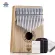 Hluru KG-BB Kalimba เปียโนนิ้วมือ คาลิมบา 17 คีย์ คีย์ C ช่องเสียงตรงกลาง ทำจากไม้ไผ่ + แถมฟรีเคสเก็บรักษา & ค้อน & คู่ม