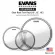Evans ™ ETP-EC2SCLR-R Tom 10 "/12"/16 "2 -layer oil, 7+7 mm thick oil with Sound SHAPING technology ** Made in USA