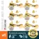 GotoH® SGS510Z Locking Tuner MG-T S5-L6-GG Gold Guitar Biker Gold Lock Electric Locks S5 Zinc Gold-Left-S