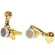 GotoH® SGS510Z Locking Tuner MG-T S5-L6-GG Gold Guitar Biker Gold Lock Electric Locks S5 Zinc Gold-Left-S