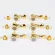 GotoH® SGS510Z Locking Tuner MG-T S5-L6-GG Gold Guitar Biker Gold Lock Electric Locks S5 Zinc Gold-Left-S