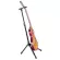 K&M® 17670 GUITAR Stand »Memphis Pro« guitar stand has a high -rise guitar lock. 55 - 100 cm. Foldable. Model 17670-00.