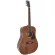 Mantic J-1, 41 inch guitar, Hokkani, All Solid Mahogany, D-shadow D. Slipper + Free guitar bag