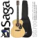 SAGA® SG700 41 inch GA GA GA, Top Solid Slide Square/Mahakani Wood, Coated Spa + Free Guitar & Capo & Set
