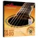 Alice® AWR480, airy guitar line Nano polished coating nano coated nano polished coating, dark carbon strap, high steel strap, wrapped wires, material 80/20 bronze