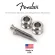 Fender® American Series Locking Strap Buttons ตัวล็อคสายสะพายกีตาร์ / หมุดสายสะพาย 2 ตัว Genuine Parts / Guitar Strap Buttons  ** Made in USA **
