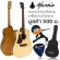 Mantic AG-1CEL กีตาร์โปร่งไฟฟ้ามือซ้าย กีตาร์มือซ้าย 41 นิ้ว คอเว้า เคลือบด้าน ไม้ซิทก้าสปรูซ ปิ๊กอัพ 3 แบนด์ + แถมฟรีกร
