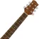 Barkuda D-300EQ 41 inch electric guitar /Mahogany wood Nickel silver knob