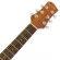 Baracuda GS1EQ, 36 -inch acoustic guitar, GS Mini shape, Mahogany wood, All Mahogany ** with a built -in cable for