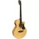 Mantic GT-1ACE Electric Guitar 40 inches OM shape, Angle Mandrus/Cherry Wood ** There is a built-in strap ** +