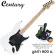 Century DST Dark Series กีตาร์ไฟฟ้า ทรง Strat 22 เฟร็ต ฮาร์ดแวร์สีดำ + แถมฟรีคันโยก & กระเป๋า & จูนเนอร์ & ชุดทำความสะอา