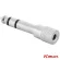 Kirlin, a small jack head, is a large stereo 3.5mm Female Stereo Mini Plug to 1/4 "Male Stereo Phone Jack Adapter.